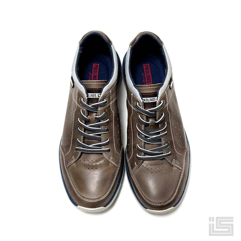 PIKOLINOS M6V-6105 Dark Grey 超軽量スニーカー レザースニーカー