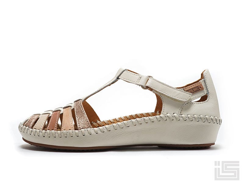 PIKOLINOS ピコリノス 655-0843 アイボリー かかとが隠れるサンダル