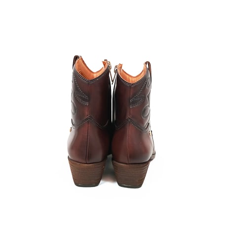 PIKOLINOS W5Z-8551 【レディース】 ショートブーツ スペイン製 レザー darkbrown  スペインブランド 【正規取扱品】 【25aw】