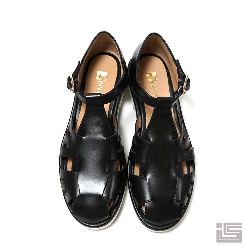 パスクッチ サンダルブラック 新品未使用箱付 パスクッチ PASCUCCI