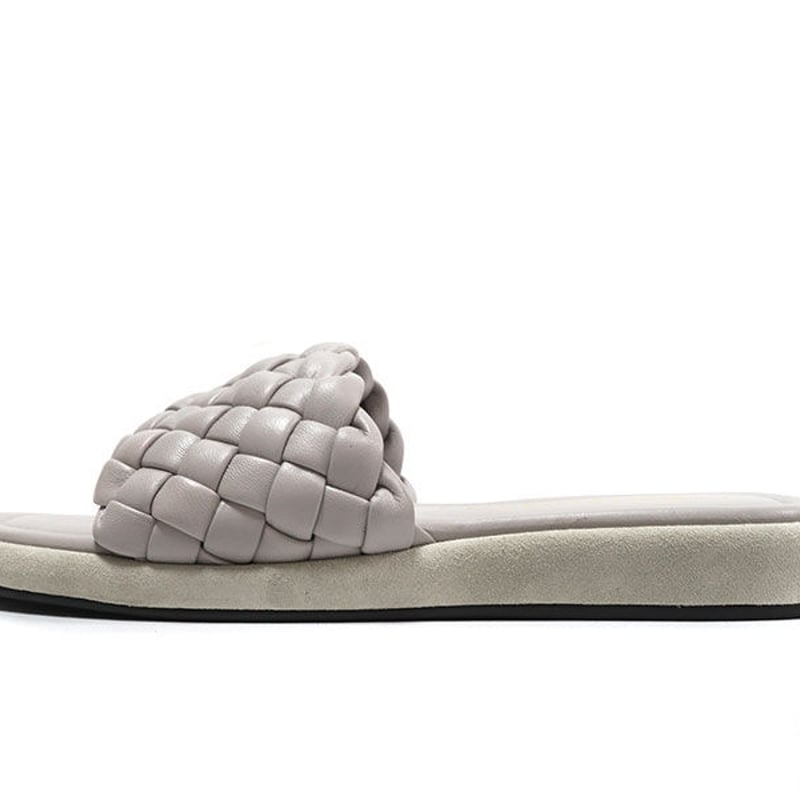 CORSO ROMA 9 コルソローマノーヴェ PONZA02 White ブレイドサンダル