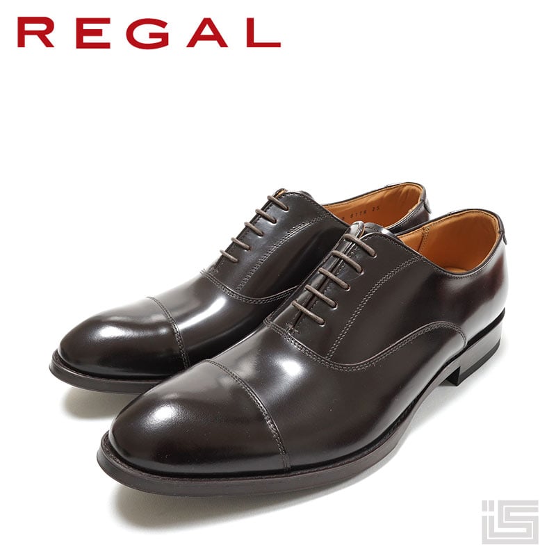 REGAL リーガル 811R-AL Dark Brown 茶 内羽根ストレートチップ メイド