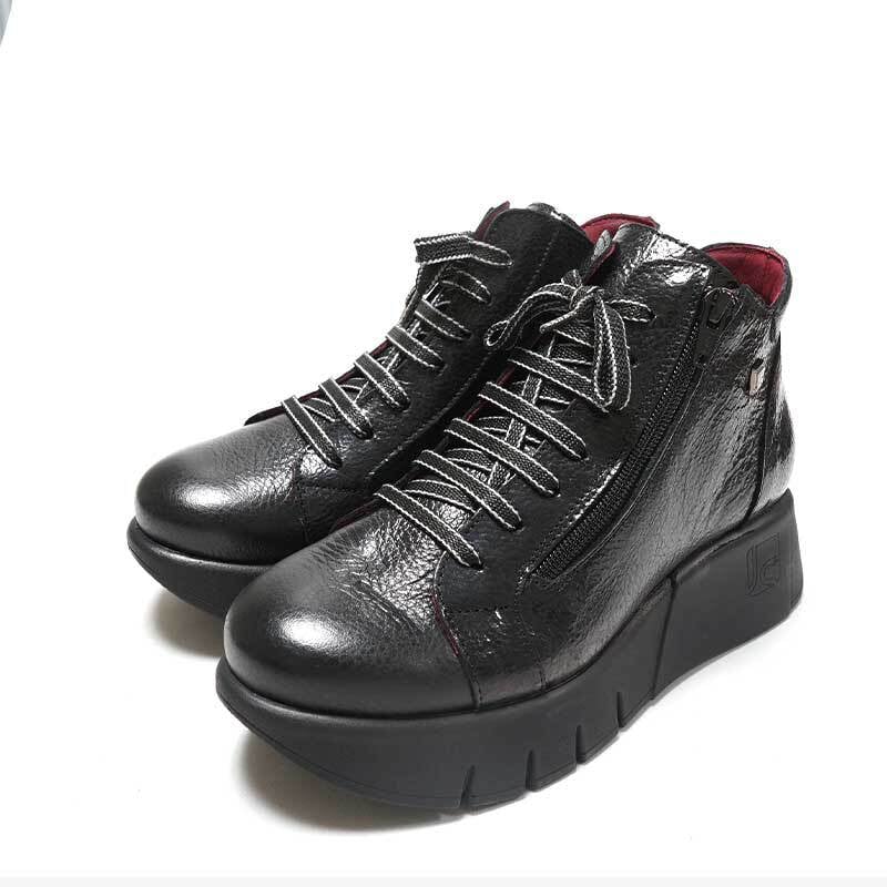 靴 se jose saenz ホセ サエンツ 3513 Black エナメル レースアップ