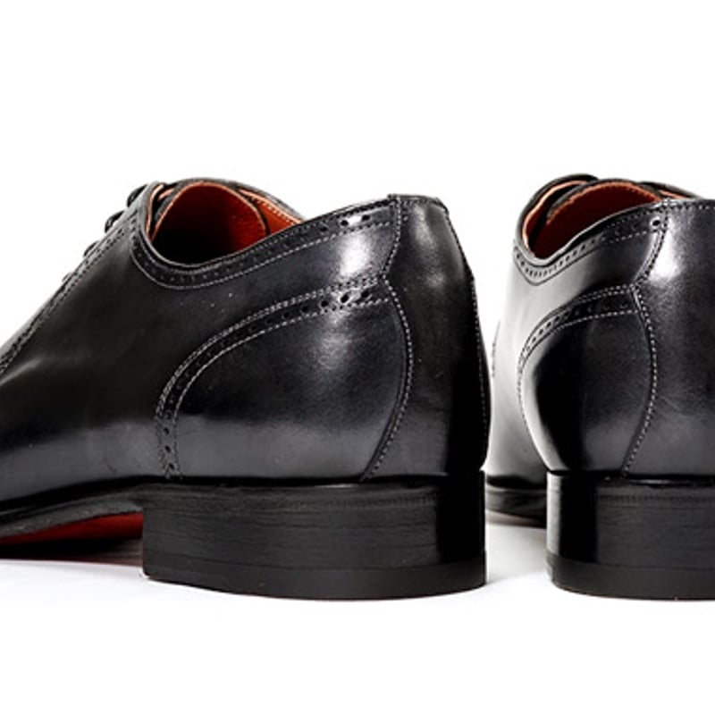 極美品 Lobb’s 革靴 40 黒 プレーントゥ イタリア製 本革 内羽根 LOBB'S ロブス 2501 DARK GREY/C 内羽根プレーントゥにメダリオン