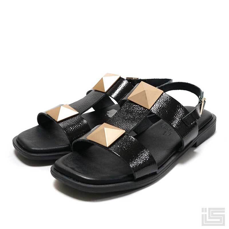 Oh! My Sandals オーマイサンダルズ 5329 Black/E ストラップサンダル