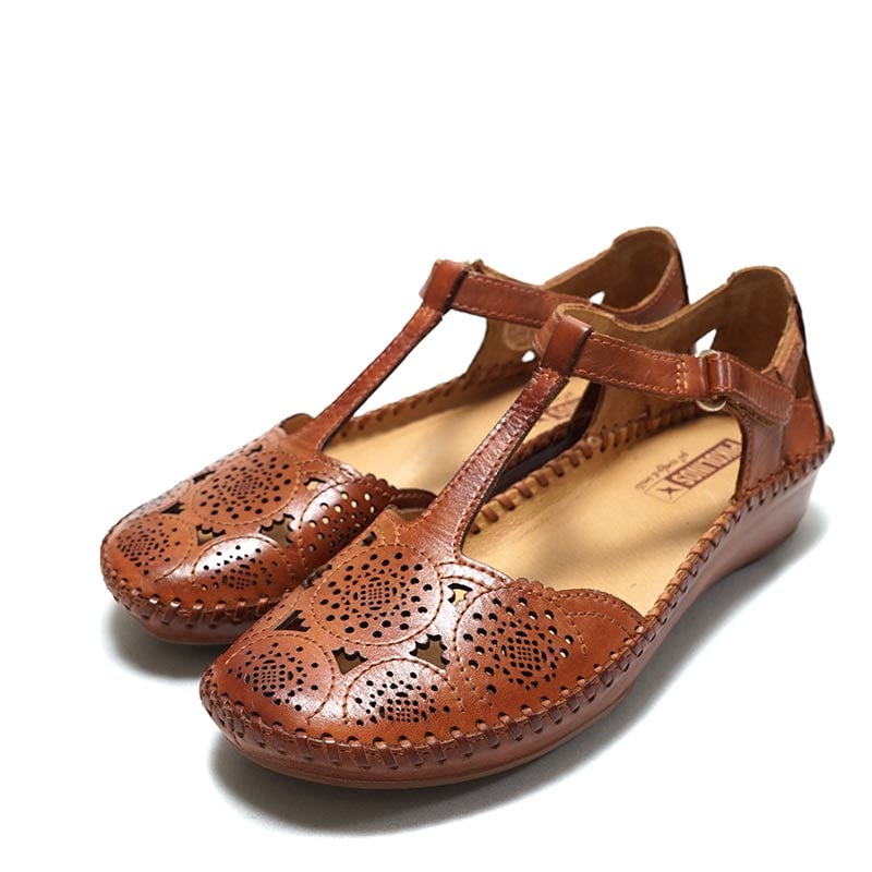 PIKOLINOS ピコリノス 655-0734 Brown かかとが隠れるダイカット