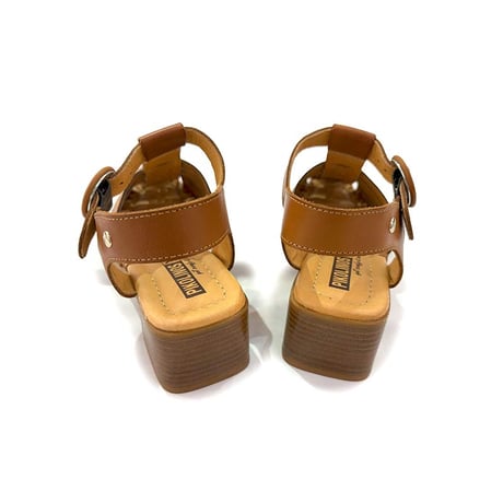PIKOLINOS ピコリノス W9G-1577 ROMANA Brown ブラウン つま先が隠れるサンダル グルカサンダル スペインブランド レディースサンダル 【正規取扱品】 【25ss】