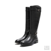 PIKOLINOS ピコリノス W3C-9632 Black ブラック 黒 ロングブーツ ジョッパーデザイン レディースシューズ スペインブランド  【正規取扱品】 【24aw】