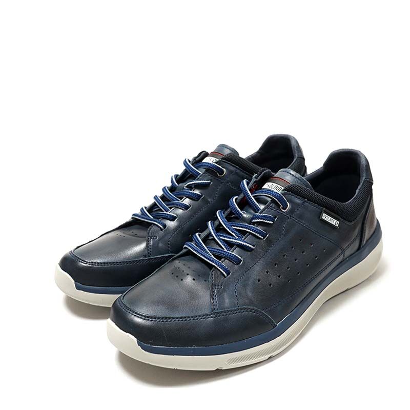 PIKOLINOS M6V-6105 Blue 超軽量スニーカー レザースニーカー スペイン