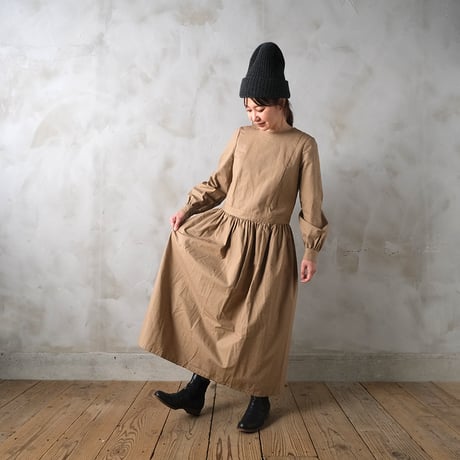 かげとひかり flare midi dress