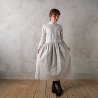 梢の影 gather one-piece dress