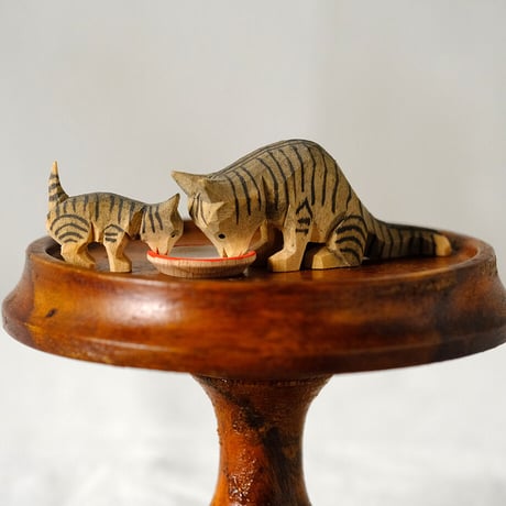 ドイツ工芸品 ミルクのみネコ