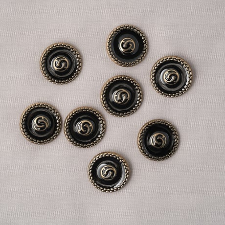 アンティーク調 メタルボタン