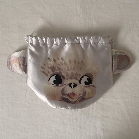 Drawstring bag　Nathalie Lete