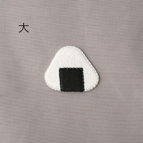 ワッペン　おにぎり　のり