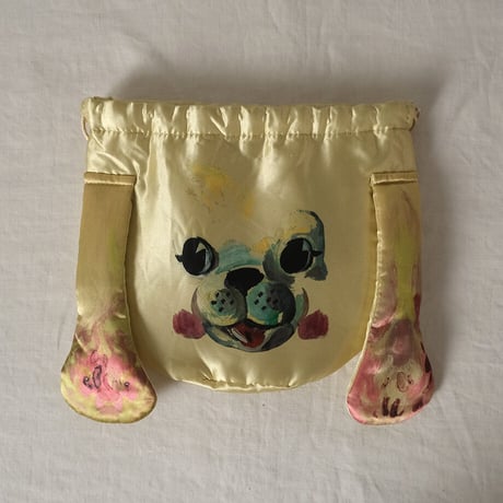 Drawstring bag　Nathalie Lete