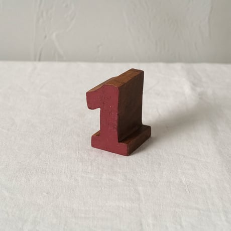 ウッドナンバーブロック