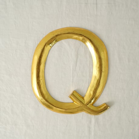 Gold Alphabet L