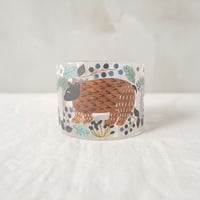 Heat resistant Low Glass　Brown Bear