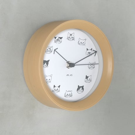 松尾ミユキ　2way clock　猫