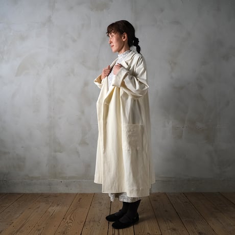 自分だけの部屋 Double-Breasted over size coat