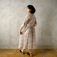 優しき庭 gather one-piece dress