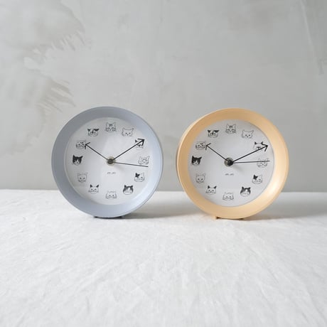 松尾ミユキ　2way clock　猫