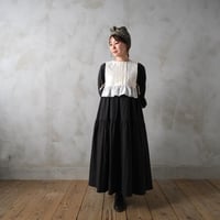 薄氷の汀 Tucked kraplap vest
