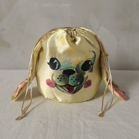 Drawstring bag　Nathalie Lete