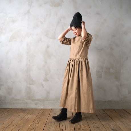 かげとひかり flare midi dress