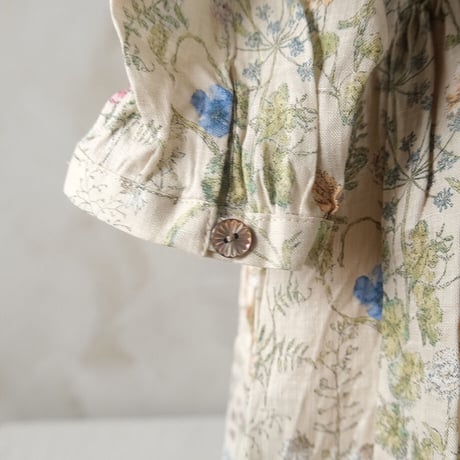 優しき庭 gather one-piece dress