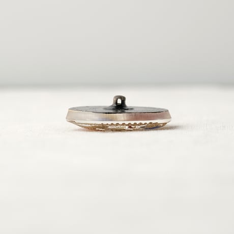 チェコガラスボタン　花束＜丸型26mm＞