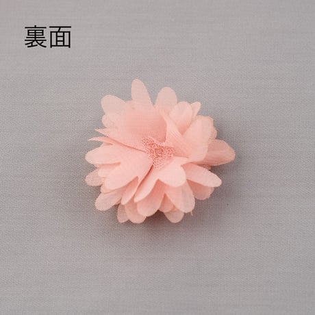 お花の貼り付けパーツ　ダリア　丸み花びら