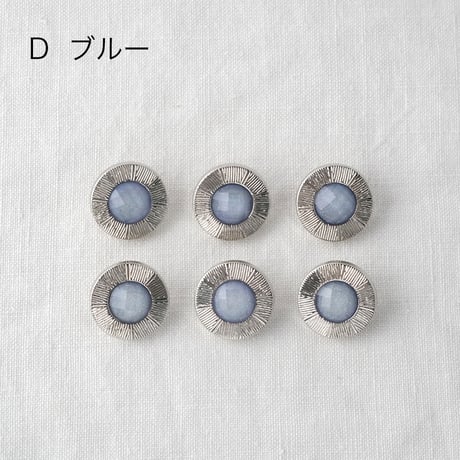 シルバーラインフレーム　ラメ入りキラキラボタン