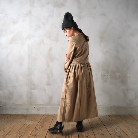 かげとひかり flare midi dress