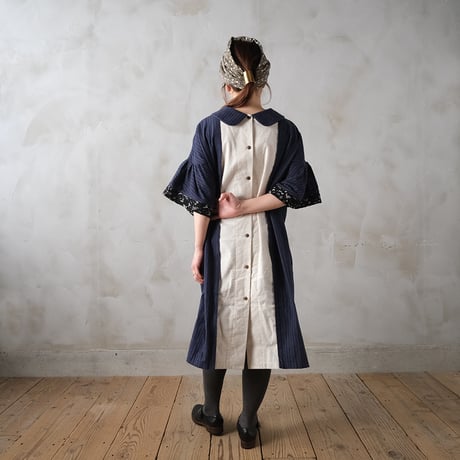 青らむ天椀の one-piece dress【定価 ¥40,150】