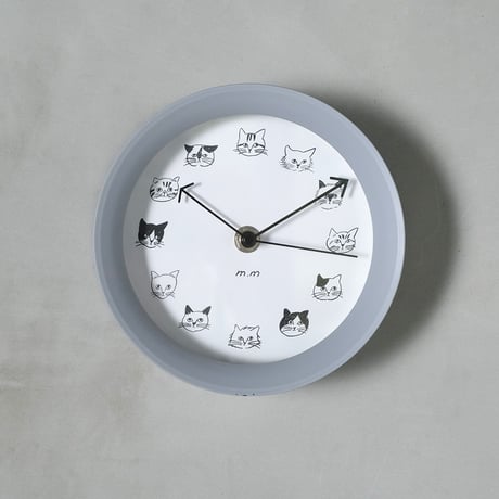 松尾ミユキ　2way clock　猫