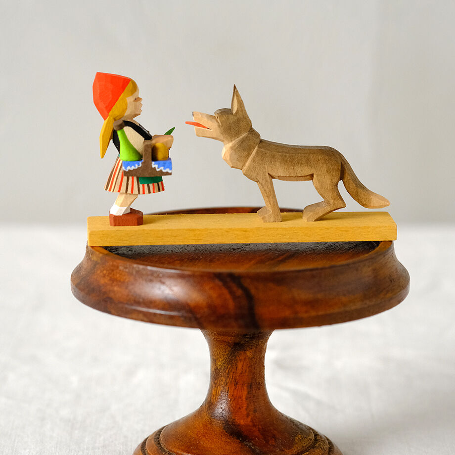 ドイツ工芸品 赤ずきんちゃん | walet