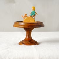 ドイツ工芸品　星の王子さまとキツネ