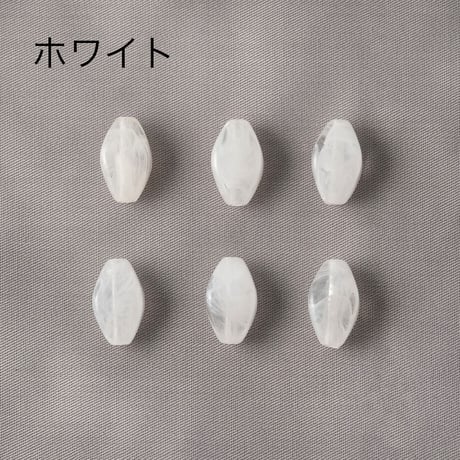 マーブルカラービーズ　ひし形