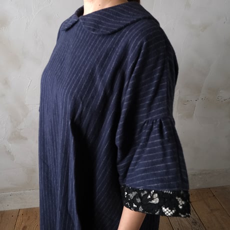 青らむ天椀の one-piece dress【定価 ¥40,150】