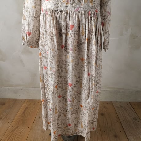 優しき庭 gather one-piece dress