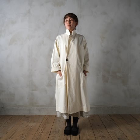 自分だけの部屋 Double-Breasted over size coat