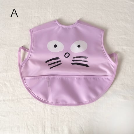 ベビースタイ（Face Cat/check)