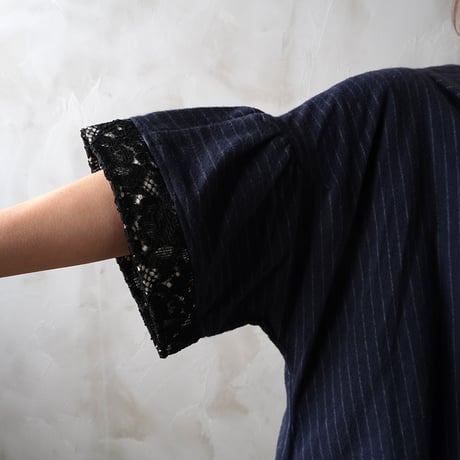 青らむ天椀の one-piece dress【定価 ¥40,150】