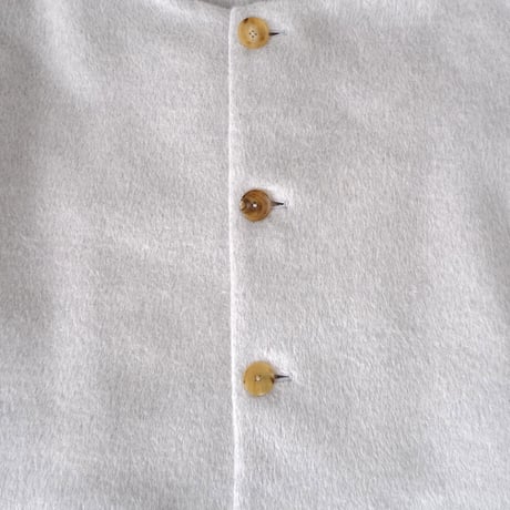 冬夜の思ひ no collar wide jacket
