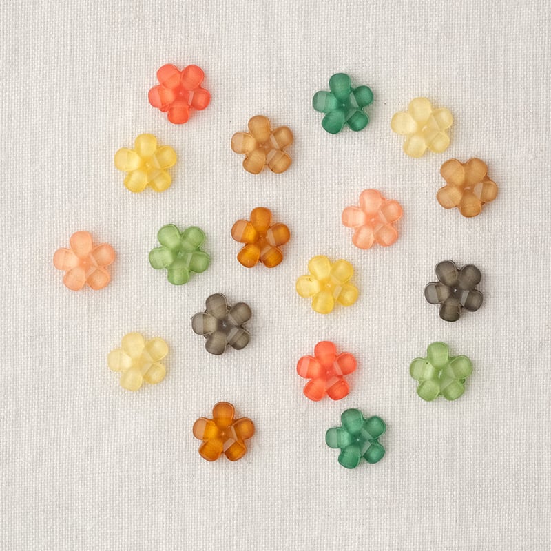 5枚花びらのお花カボション | walet