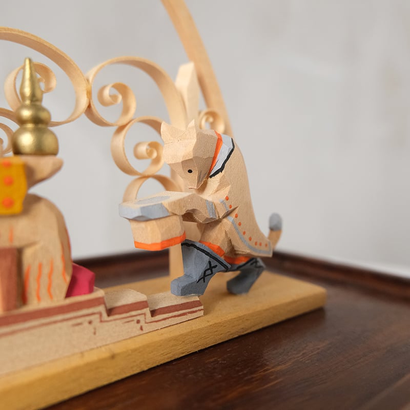 ドイツ工芸品 長靴をはいたネコ | walet