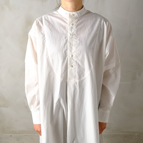 暗き光 Bosom shirt dress