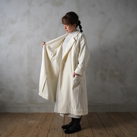 自分だけの部屋 Double-Breasted over size coat